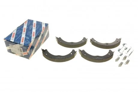 Колодки ручника, Vito 639, 2003-2014 / Vito 447, 2014>, (в сборе) BOSCH 0 986 487 718