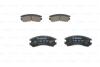 Комплект гальмівних колодок передн, NISSAN SUNNY II SUZUKI SWIFT II TATA INDICA, INDIGO 1.3-1.8 06.86- BOSCH 0 986 493 450 (фото 4)