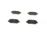 Комплект гальмівних колодок - дискові BOSCH 0 986 494 090 (фото 2)