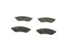 Колодки зад. Chevrolet/Daewoo Evanda 2.0 08/02- BOSCH 0 986 494 172 (фото 1)