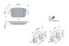 Комплект гальмівних колодок - дискові BOSCH 0 986 494 214 (фото 5)