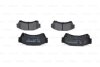 Комплект тормозных колодок, дисковый тормоз BOSCH 0 986 494 221 (фото 4)
