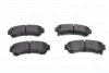 Комплект тормозных колодок, дисковый тормоз BOSCH 0 986 494 221 (фото 6)