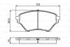 Тормозные колодки дисковые BOSCH 0 986 494 225 (фото 1)