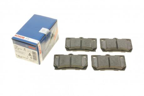 LEXUS гальмівні колодки дискові задн.GS/IS 05- BOSCH 0 986 494 253 (фото 1)