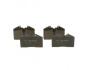 Комплект тормозных колодок, дисковый тормоз BOSCH 0 986 494 267 (фото 1)