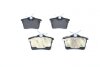 Гальмівні колодки дискові зад. Citroen Berlingo/Peugeot Partner 1.6, 1.6 HDi 75, 90, 110 04/08- BOSCH 0 986 494 304 (фото 1)