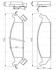 Томозні колодки передн. CHRYSLER STRATUS -01 BOSCH 0 986 494 313 (фото 1)