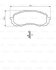 A_Колодки гальмівні дискові SUBARU Impreza 1,5-1,6 00-07 BOSCH 0 986 494 373 (фото 1)
