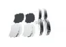 Комплект гальмівних колодок BOSCH 0 986 494 375 (фото 4)