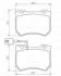 Гальмівні колодки дискові BOSCH 0 986 494 402 (фото 8)