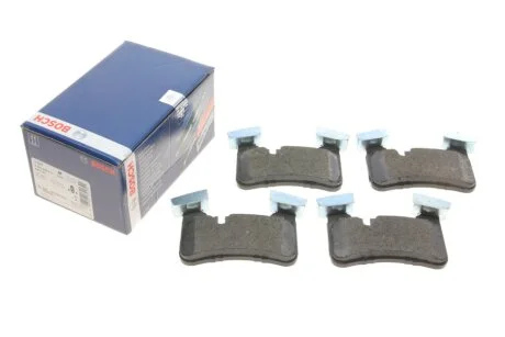 Гальмівні колодки MERCEDES 204/211/212 "6,3AMG "R "09>> BOSCH 0 986 494 411