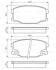Колодки гальмівні Mitsubishi Canter FE Front/Rear BOSCH 0 986 494 442 (фото 1)