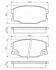 Колодки гальмівні Mitsubishi Canter FE Front/Rear BOSCH 0 986 494 442 (фото 1)
