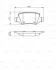 Гальмівні колодки дискові MERCEDES A(W168.W169)-B(W245)-Vaneo R 98 BOSCH 0 986 494 569 (фото 1)