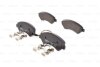 Комплект тормозных колодок, дисковый тормоз BOSCH 0 986 494 580 (фото 1)