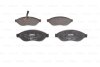 Комплект тормозных колодок, дисковый тормоз BOSCH 0 986 494 581 (фото 4)