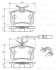 Комплект тормозных колодок, дисковый тормоз BOSCH 0 986 494 599 (фото 8)
