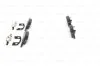 Комплект гальмівних накладок, дискове гальмо BOSCH 0 986 494 610 (фото 3)
