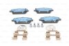 Комплект тормозных колодок, дисковый тормоз BOSCH 0 986 494 611 (фото 7)