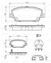 Комплект тормозных колодок, дисковый тормоз BOSCH 0 986 494 611 (фото 8)