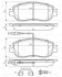 Комплект тормозных колодок, дисковый тормоз BOSCH 0 986 494 615 (фото 8)