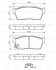 Комплект тормозных колодок, дисковый тормоз BOSCH 0 986 494 618 (фото 8)