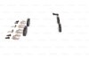 Комплект гальмівних колодок задн, VW CALIFORNIA T4 CAMPER, TRANSPORTER T4 1.8-2.8 07.90-06.03 BOSCH 0 986 494 619 (фото 3)