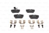 Комплект гальмівних колодок задн, VW CALIFORNIA T4 CAMPER, TRANSPORTER T4 1.8-2.8 07.90-06.03 BOSCH 0 986 494 619 (фото 7)