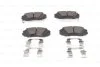 Комплект тормозных колодок, дисковый тормоз BOSCH 0 986 494 632 (фото 6)