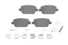 Комплект гальмівних колодок задн, VOLVO S80 II, V70 III, XC70 II FORD FOCUS II, GALAXY II, GALAXY MK II, KUGA I, MONDEO IV, S-MAX LAND ROVER FREELANDER 2 1.6-4.4 03.06-12.16 BOSCH 0 986 494 639 (фото 1)