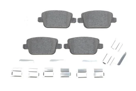 Комплект гальмівних колодок задн, VOLVO S80 II, V70 III, XC70 II FORD FOCUS II, GALAXY II, GALAXY MK II, KUGA I, MONDEO IV, S-MAX LAND ROVER FREELANDER 2 1.6-4.4 03.06-12.16 BOSCH 0 986 494 639