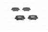 Комплект тормозных колодок, дисковый тормоз BOSCH 0 986 494 642 (фото 4)