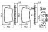 Комплект тормозных колодок, дисковый тормоз BOSCH 0 986 494 642 (фото 8)