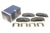 Комплект гальмівних колодок BOSCH 0 986 494 650 (фото 2)