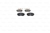 Комплект тормозных колодок, дисковый тормоз BOSCH 0 986 494 653 (фото 4)