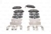 Комплект тормозных колодок, дисковый тормоз BOSCH 0 986 494 653 (фото 6)