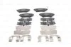 Комплект гальмівних колодок передн, SUBARU FORESTER, IMPREZA, LEGACY IV, LEGACY V, OUTBACK 1.5-3.0 12.00- BOSCH 0 986 494 653 (фото 7)