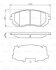 Комплект тормозных колодок, дисковый тормоз BOSCH 0 986 494 653 (фото 8)