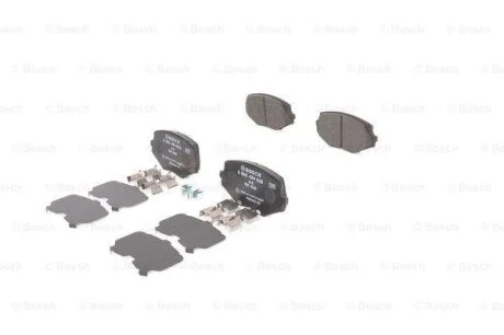 КОЛОДКИ КОЛОДОК. MAZDA MX5 93-05 BOSCH 0 986 494 655
