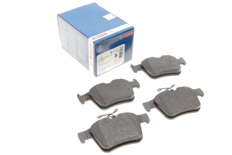 Гальмівні колодки дискові перед. Audi A3/Seat Leon/Skoda Fabia/VW Bora/Golf IV/V/VI BOSCH 0 986 494 658