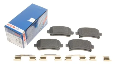 Комплект тормозных колодок, дисковый тормоз BOSCH 0 986 494 668