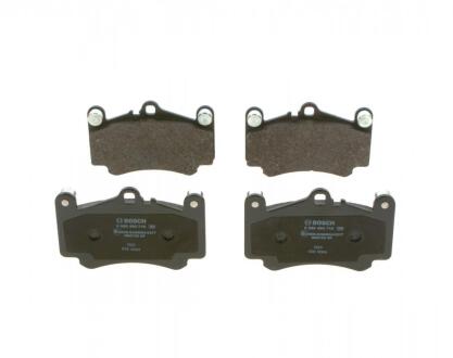 КОЛОДКИ КОЛОДОК. PORSCHE 911 (997) 04- BOSCH 0 986 494 710