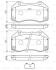 OPEL колодки гальм. передні Corsa D/E BOSCH 0 986 494 718 (фото 1)