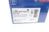 Комплект гальмівних колодок задн, MERCEDES EQV (W447), MARCO POLO CAMPER (W447), V (W447), VITO MIXTO (DOUBLE CABIN), VITO TOURER (W447), VITO (W447) 1.6D-Electric 03.14- BOSCH 0 986 494 739 (фото 6)