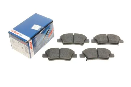 Гальмівні колодки дискові зад. Hyundai Grandeur, Sonata V, Tucson Kia Opirus, Soul Ssangyong Korando 1.6-3.3 05- BOSCH 0 986 494 768