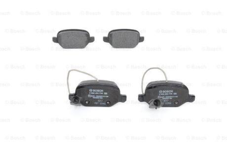 Колодки гальмівні дискові BOSCH 0 986 494 776