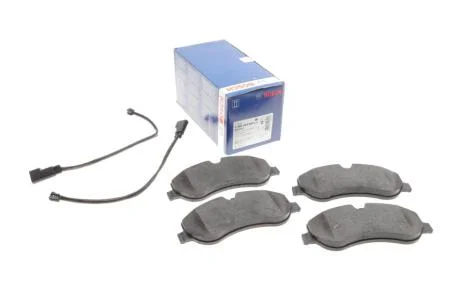 Колодка торм. диск. FORD TOURNEO CUSTOM 2.2TDCI 2012- передн. BOSCH 0 986 494 844