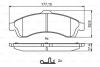 CHEVROLET Колодки гальм. передн. TrailBlazer 5.3 04-, GMC Envoy XL 5.3 04- BOSCH 0 986 494 854 (фото 1)