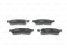 Комплект гальмівних колодок задн, BUICK ENCLAVE CHEVROLET AVALANCHE 1500, TRAILBLAZER GMC ACADIA, ENVOY SAAB 9-7X 3.6/4.2/5.3 09.01- BOSCH 0 986 494 858 (фото 6)